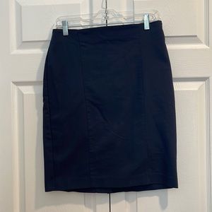 Van Heusen Navy Pencil Skirt